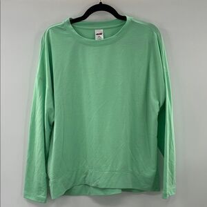 3For$20 Avia Mint Green Crew Neck Sweater size XL